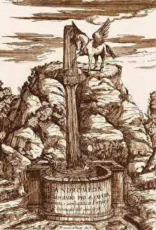 Winged Horse Art Prints: Pegasus on Mount Parnassus