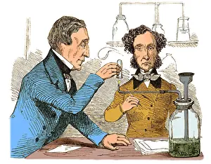 Medical History Prints: Performing the Marsh Test, 1856