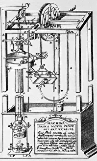 Science History Images Prints: Perpetuum Mobile
