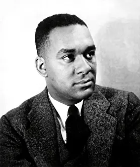 American Literary Figures Prints: Richard Wright, American Author