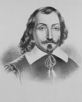 French Explorer Prints: Samuel de Champlain, French Explorer
