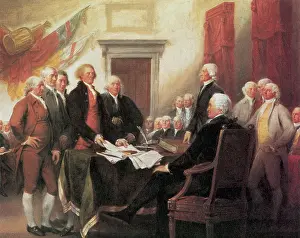 Signing of the Declaration of Independence Print
