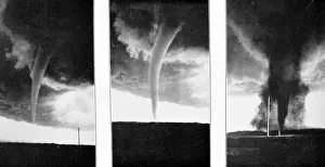 Cumulonimbus Cloud Formation Prints: Tornadoes, 1930
