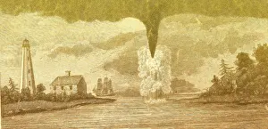 Severe Weather Conditions Prints: Waterspout