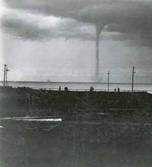 Severe Weather Conditions Prints: Waterspout