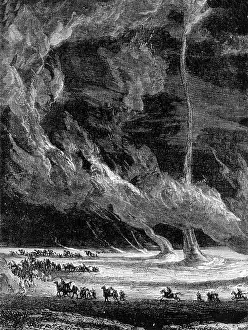Camille Flammarion Artwork Prints: Whirlwinds