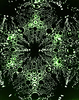 Tungsten Tip X-Ray Diffraction Print