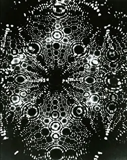 X-Ray Diffraction of Tungsten Tip Print