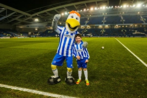 Blackburn-5272 Print of Brighton and Hove Albion FC Player