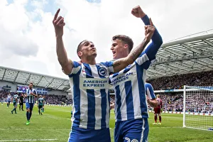 Brighton and Hove Albion v Wigan Athletic EFL Sky Bet Championship 17APR17 Brighton and Hove Albion v Wigan Athletic EFL Sky Bet Championship 17APR17