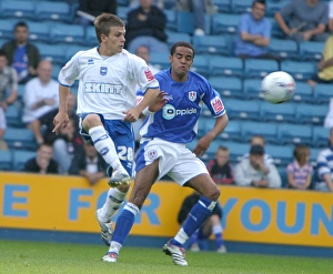 Competitive Football Moments Prints: cox millwall 04
