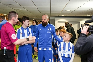 Brighton & Hove Albion FC Print: Pre-Match Moments
