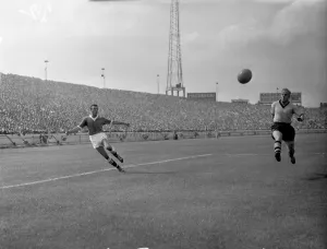 Vintage Print of Chelsea vs Wolverhampton Soccer Match