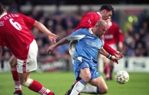 Chelsea FC Print - Gianluca Vialli at Stamford Bridge