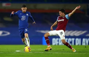 Jorginho in Action Print, a photograph of Jorginho playing football